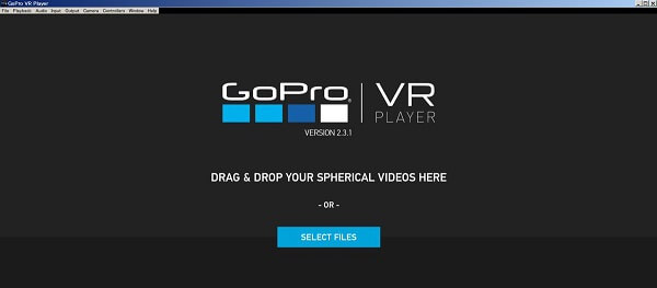 VR 再生 PC - Go Pro VR Player