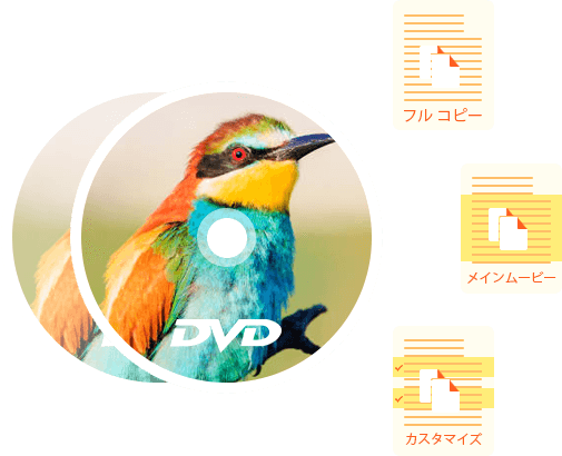 DVDをコピー