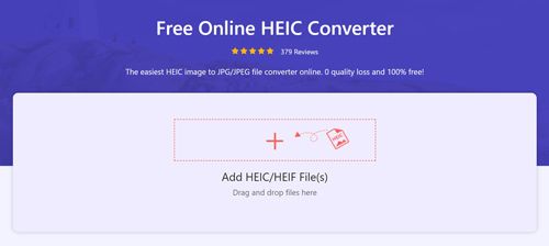 Upload HEIC Images Online