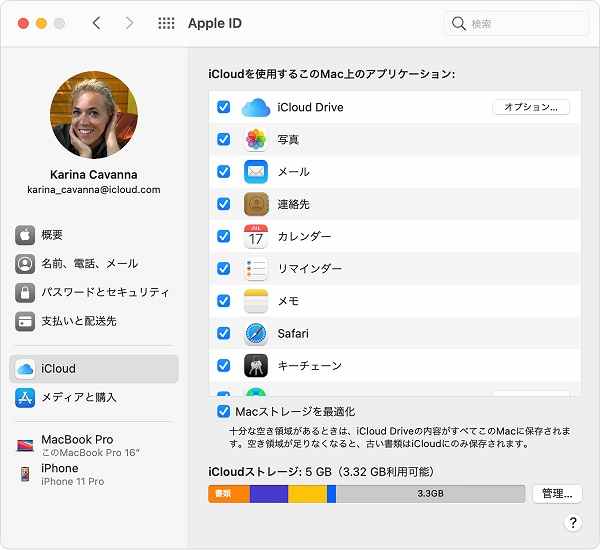 Mac で確認