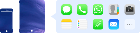 iOSデバイスからデータを復元する