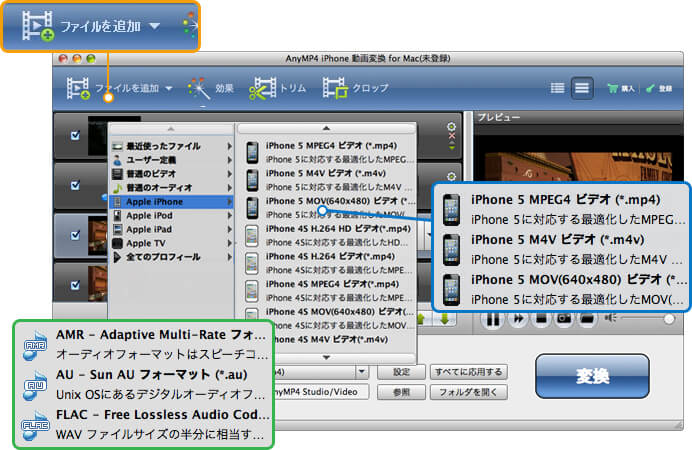 DVDをiPad、iPad air、iPad miniなどの全てのiPadデバイスに変換