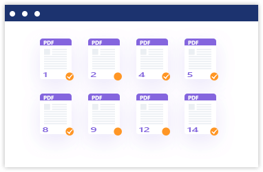 Convert PDF in specific pages