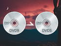 DVD-9からDVD-5に圧縮