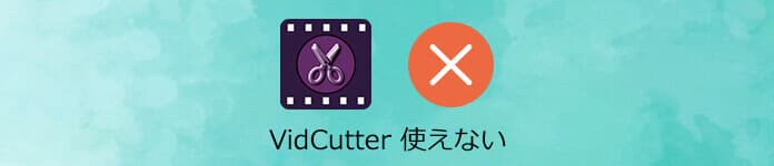 VidCutter 使えない