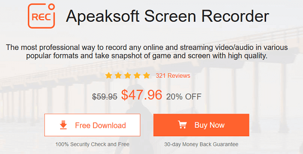 Apeaksoft Screen Recorder