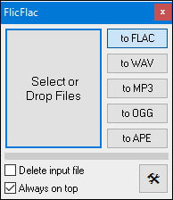 FlicFlac Audio Converter